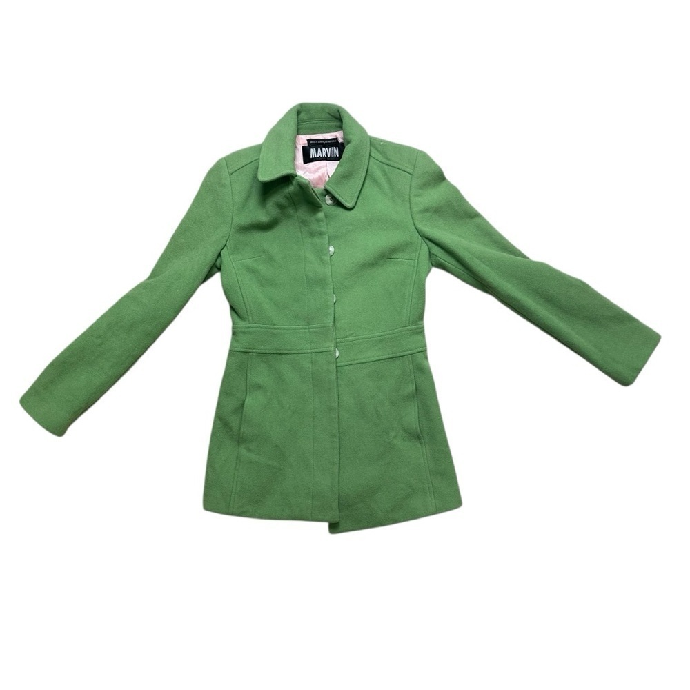 Marvin Richard’s Women’s XS Green Wool Pea Coat